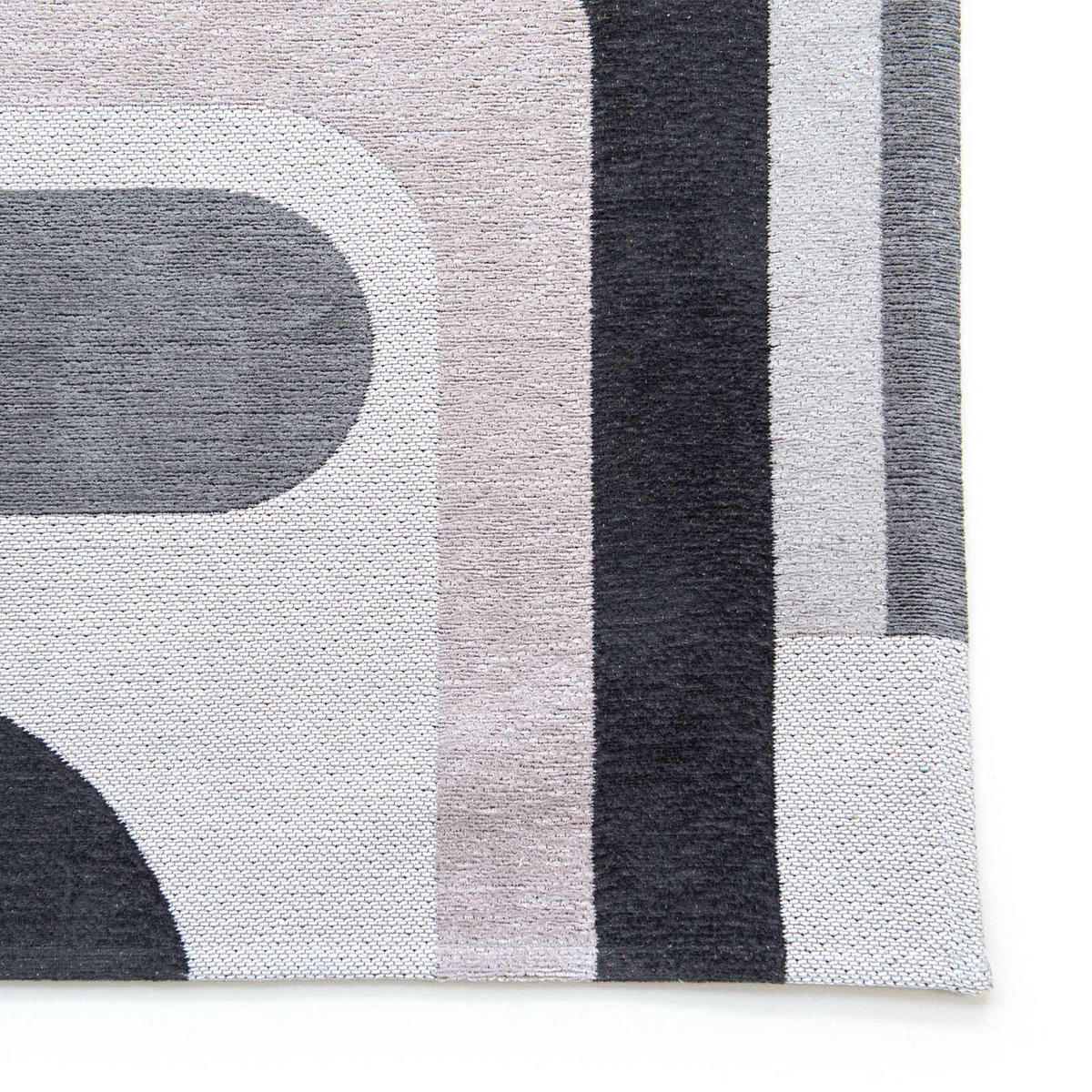 TEPPICH In-/Outdoor Flachgewebe PRUSSY 80 x 250 cm - Grau, Textil (80/250cm) - Novatrend