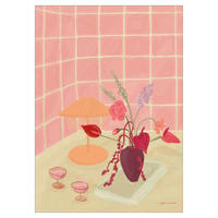 POSTER Katharina Puritscher - Bubbly - Pink, Papier (50/70/0.1cm) - Poster&Frame