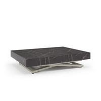COUCHTISCH SANNA U - Kaschmir/Beige, Holzwerkstoff/Metall (80/120/27cm) - Meblini