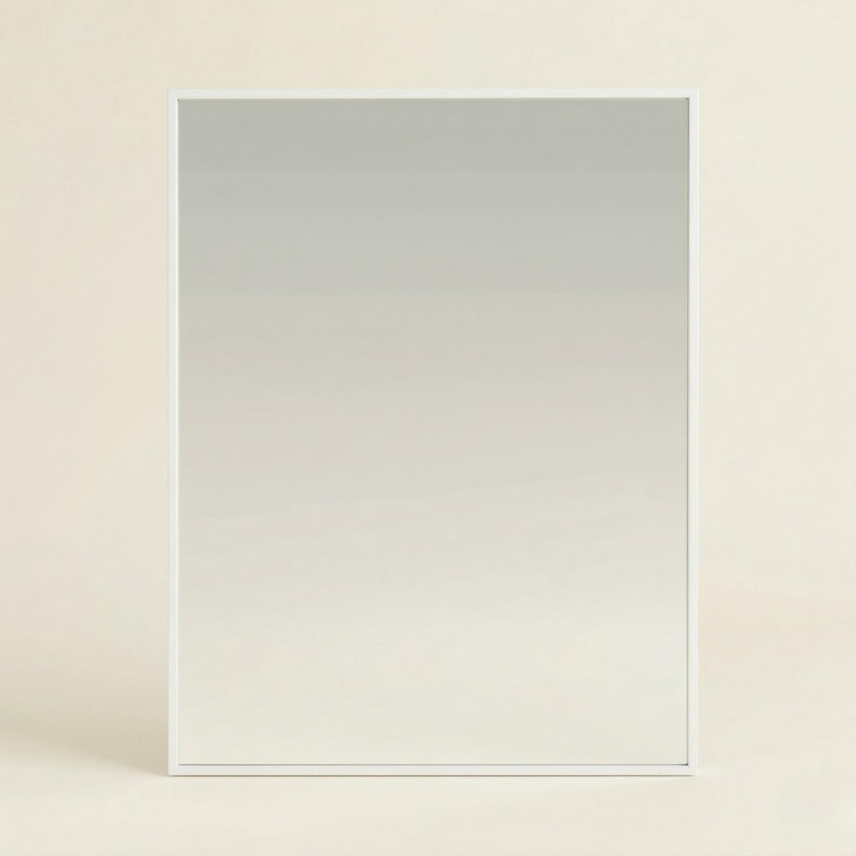 WANDSPIEGEL Vinkiel 70 x 50 cm - Weiß, Glas (70/50/2.5cm) - EDAXO