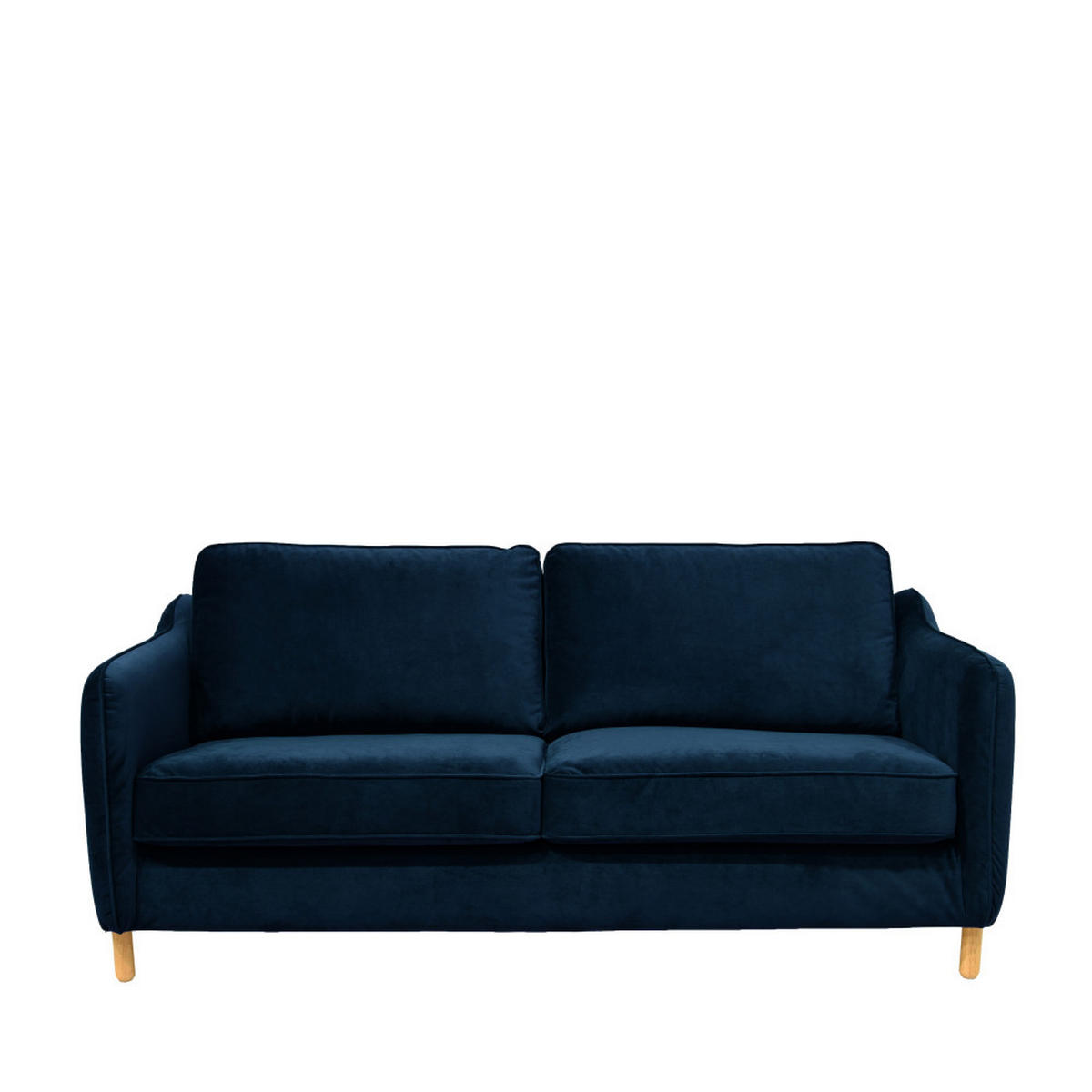 BETTSOFA - Mitternachtsblau - Dunkelblau, Textil (182/85/97cm) - Drawer