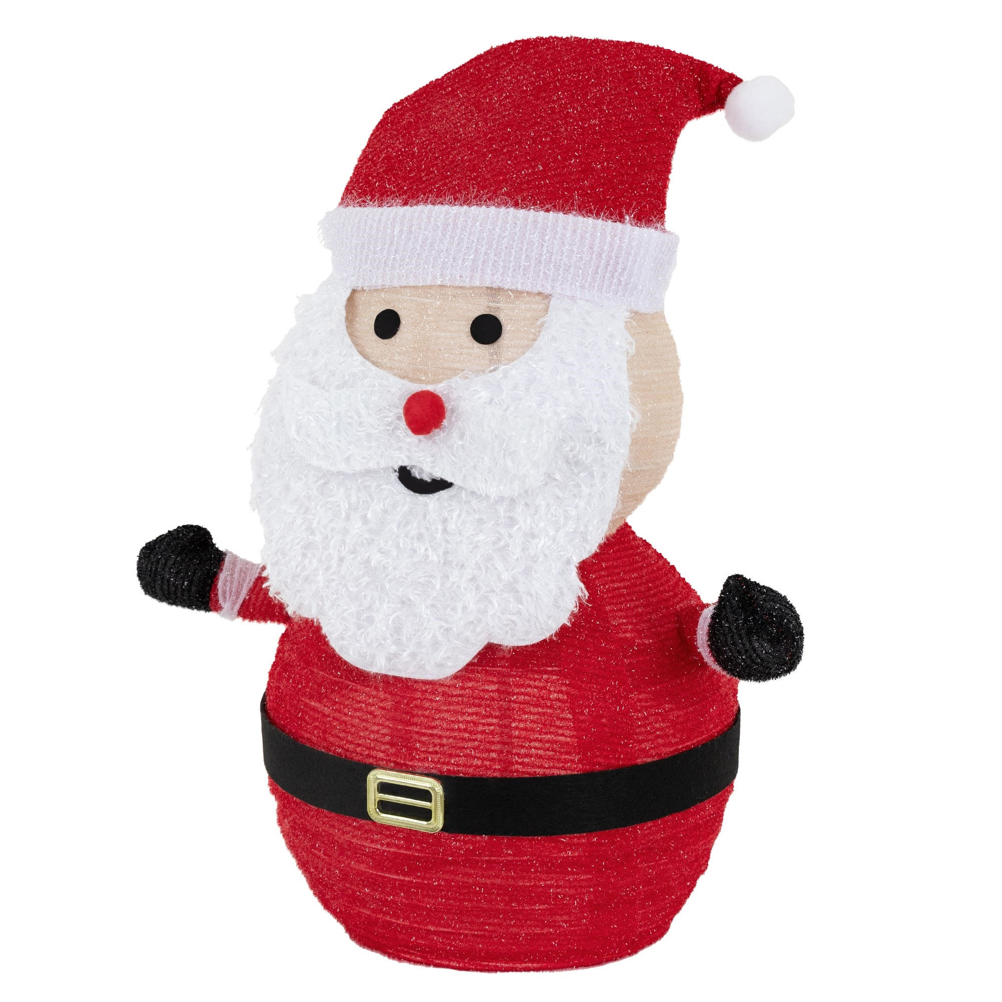 WEIHNACHT Santa - Rot, Kunststoff (58/68/32cm) - ECD-Germany