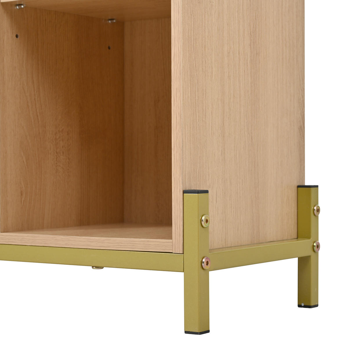 SCHUHSCHRANK Nordisch Eichenoptik 3 Türen schmal Stauraum modern - Naturfarben, Holzwerkstoff (24/119/90cm) - FLIEKS