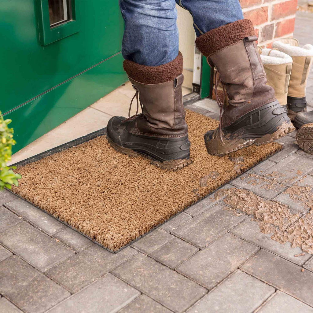 Thumbnail - Astra Fussmatte, Natur, Textil, 200x100 cm, Teppiche & Böden, Fuß & Stufenmatten, Fußmatten und Schmutzfangmatten