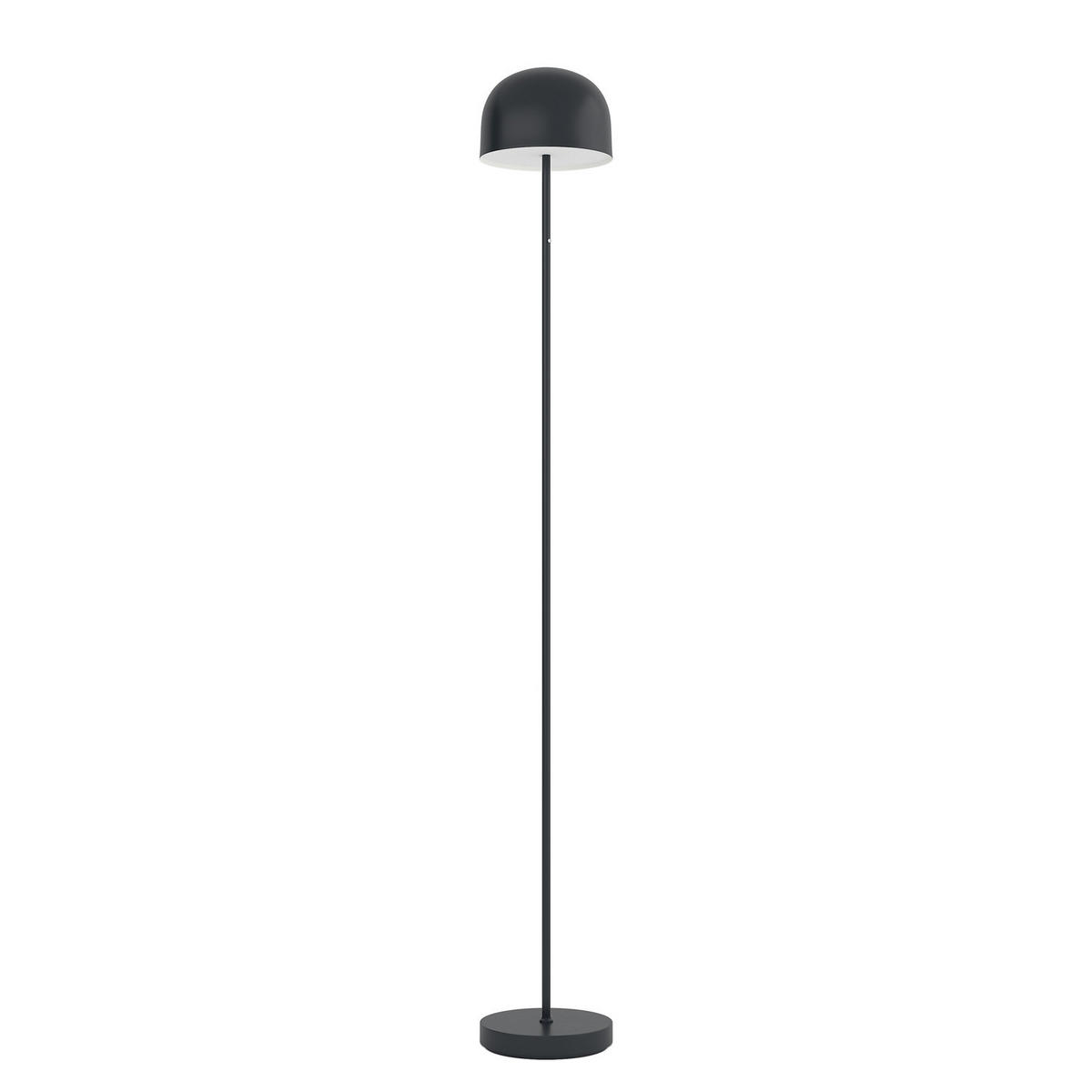 AKKU-STEHLEUCHTE - Eisen / Kunststoff - Dimmbar - Schwarz, Kunststoff/Metall (20/20/147cm) - home24