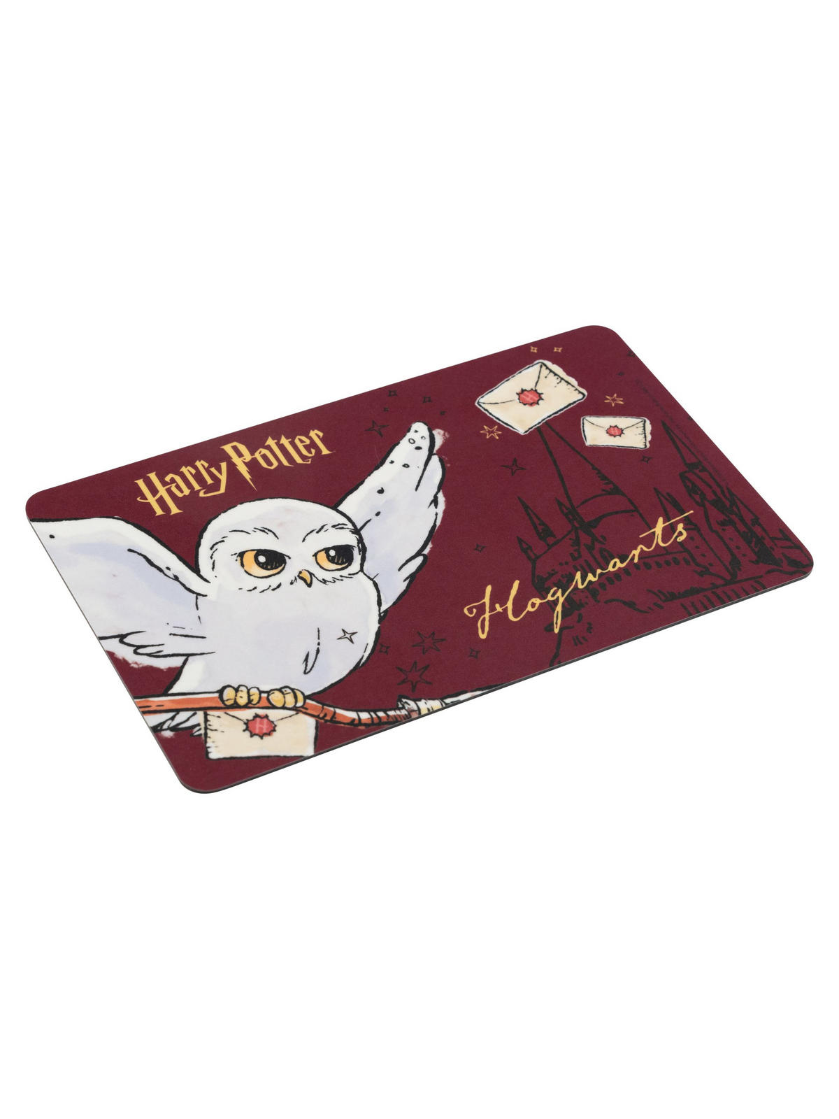 BRETTCHEN Harry Potter Hedwig Rot 14,5 x 23,5 cm - Rot, Kunststoff (14.5/23.5cm) - United Labels
