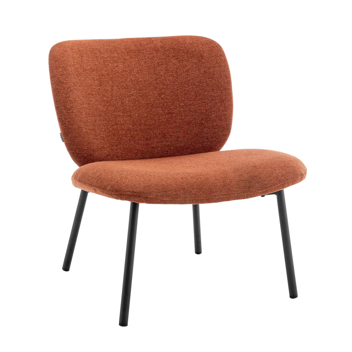 RELAXSESSEL 2-tlg., Rot - Rot, Textil (65/75/73cm) - Oviala