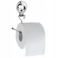 TOILETTENPAPIERHALTER 15 x 16 cm, silber - Silberfarben, Metall (17/15cm) - KADAX