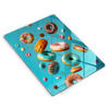 GLASPLATTE 40x52 cm Bunte Donuts - Orange, Glas (40/52cm) - Wallfluent