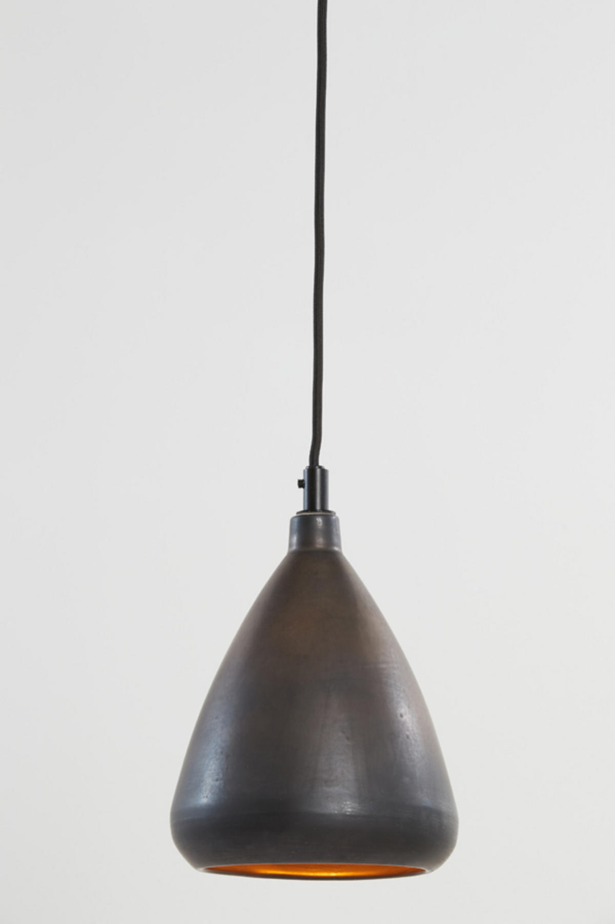 HÄNGELAMPE Desi Bronze Ø18/20 cm - Bronzefarben, Keramik (18/18/20cm) - Light & Living