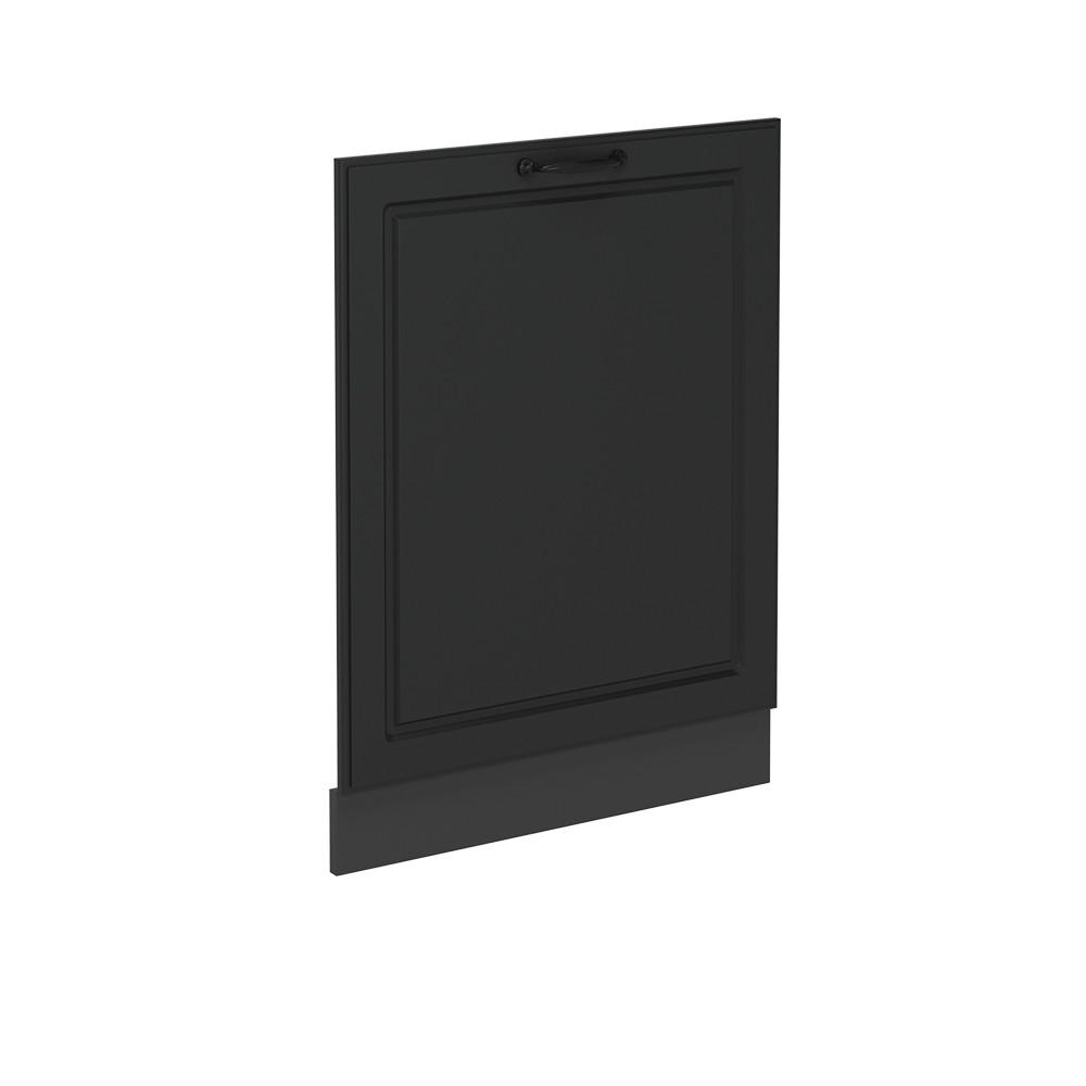 DISKMASKINENS FRONTPANEL R-Line Antracit hus på landet 60 cm utan bänkskiva Antracit, Antracit 81.8/60/1.6 cm