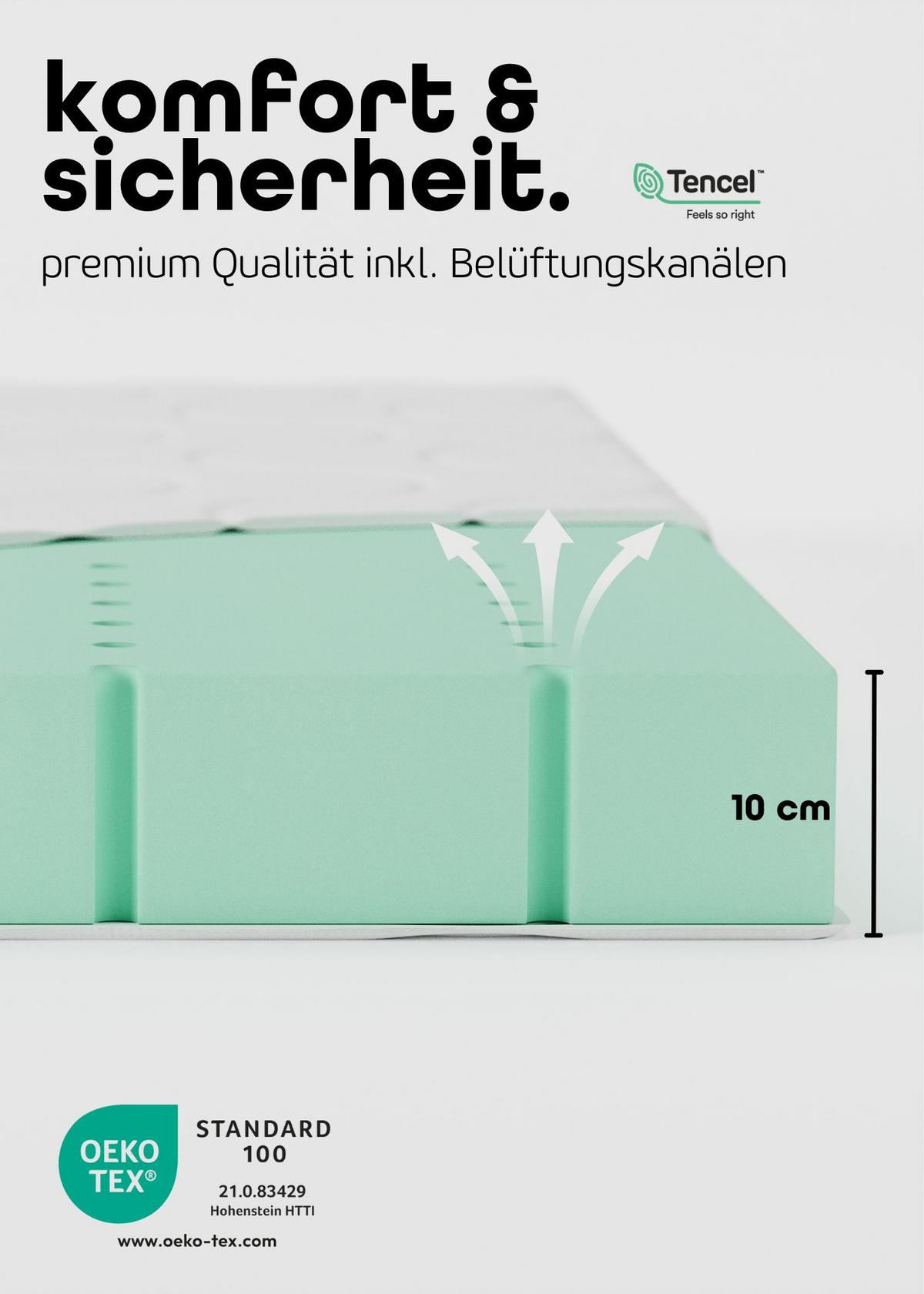 BEISTELLBETT mit Matratze SleepPlus & Umbauseite - sahara dust - Dreamy 4 in 1 Bett - Sandfarben, Holz (120/90/60cm) - Sämann – make a difference.