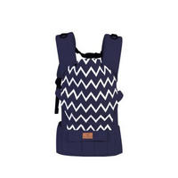 BABYTRAGE Explorer 3 in 1 blau Bauchtrage, Rückentrage, 3 Tragepositionen, Kopfstütze, Baumwolle - Blau, Textil (9/40/28cm) - Cangaroo