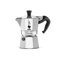 ESPRESSOKOCHER Moka Express La Mokina, 1 Tasse, Aluminium, Silber, 40 ml - Silberfarben, Metall (13/25/17cm) - Bialetti