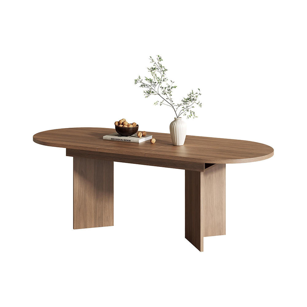STOL ZA BLAGOVANJE 140/180 * 90 cm u orah boji - izvlačni - boje oraha, drvo (180/90/75cm) - KOMHTOM