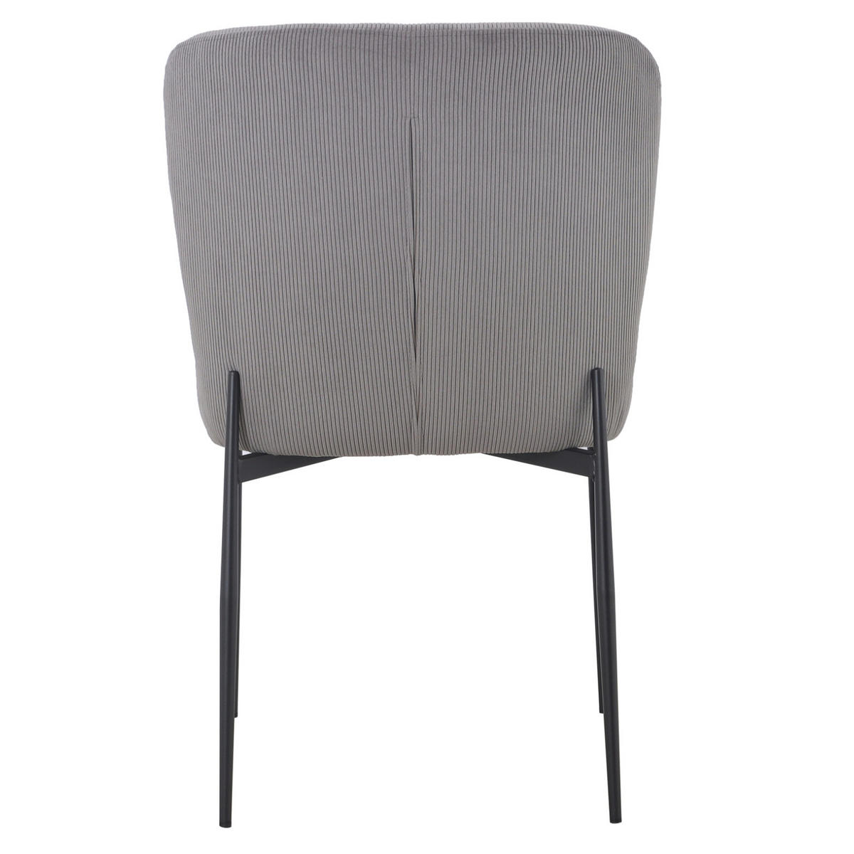 ESSZIMMERSTÜHLE 2er Set FREDDIE Grau - Grau, Textil (48/83/56cm) - SVITA