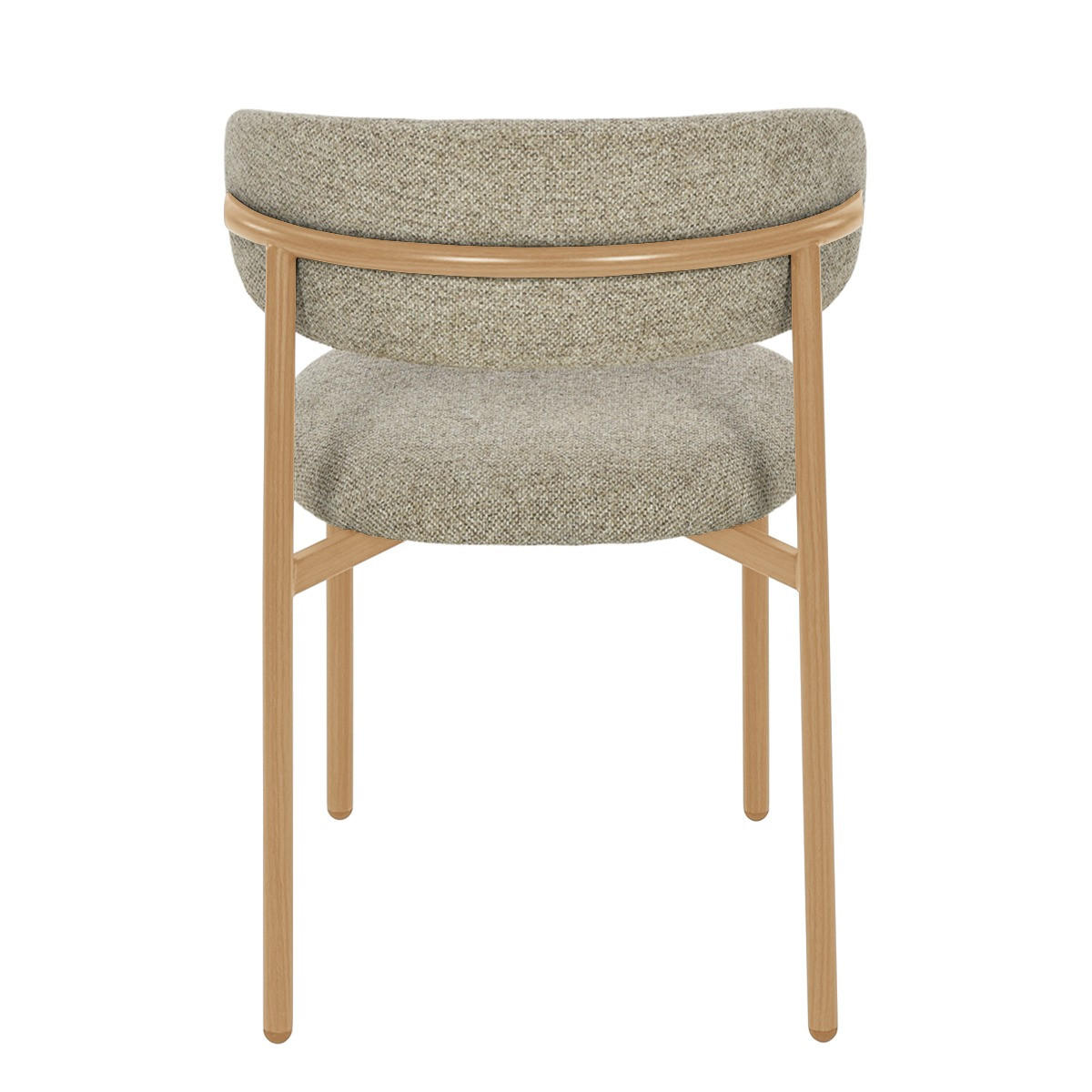 ESSZIMMERSTÜHLE Micah Beige 58/54.4 /78 cm - Beige, Textil (54.4/78/58cm) - Livingfurn