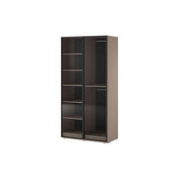 DREHTÜRENSCHRANK ATELIO 101/200/51 cm Modern Kleiderschrank 2-türig Beige - Beige, Holzwerkstoff (101/200/51cm) - MASSENO