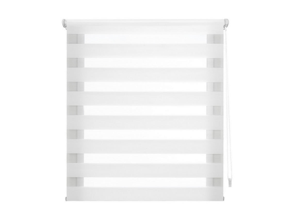 ROLLO Polyester Transluzent Cream 130x180 - Creme, Textil (130/180/1cm) - Purline