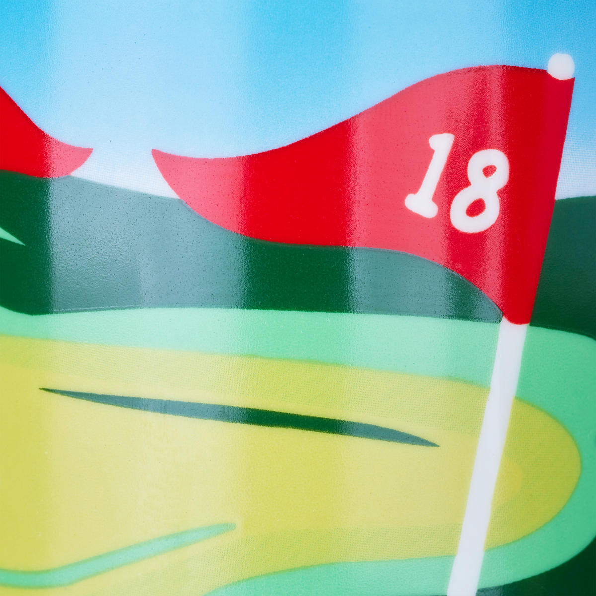 GOLFOVÝ pohár - viacfarebná, kov/keramika (0.25L) - Relaxdays