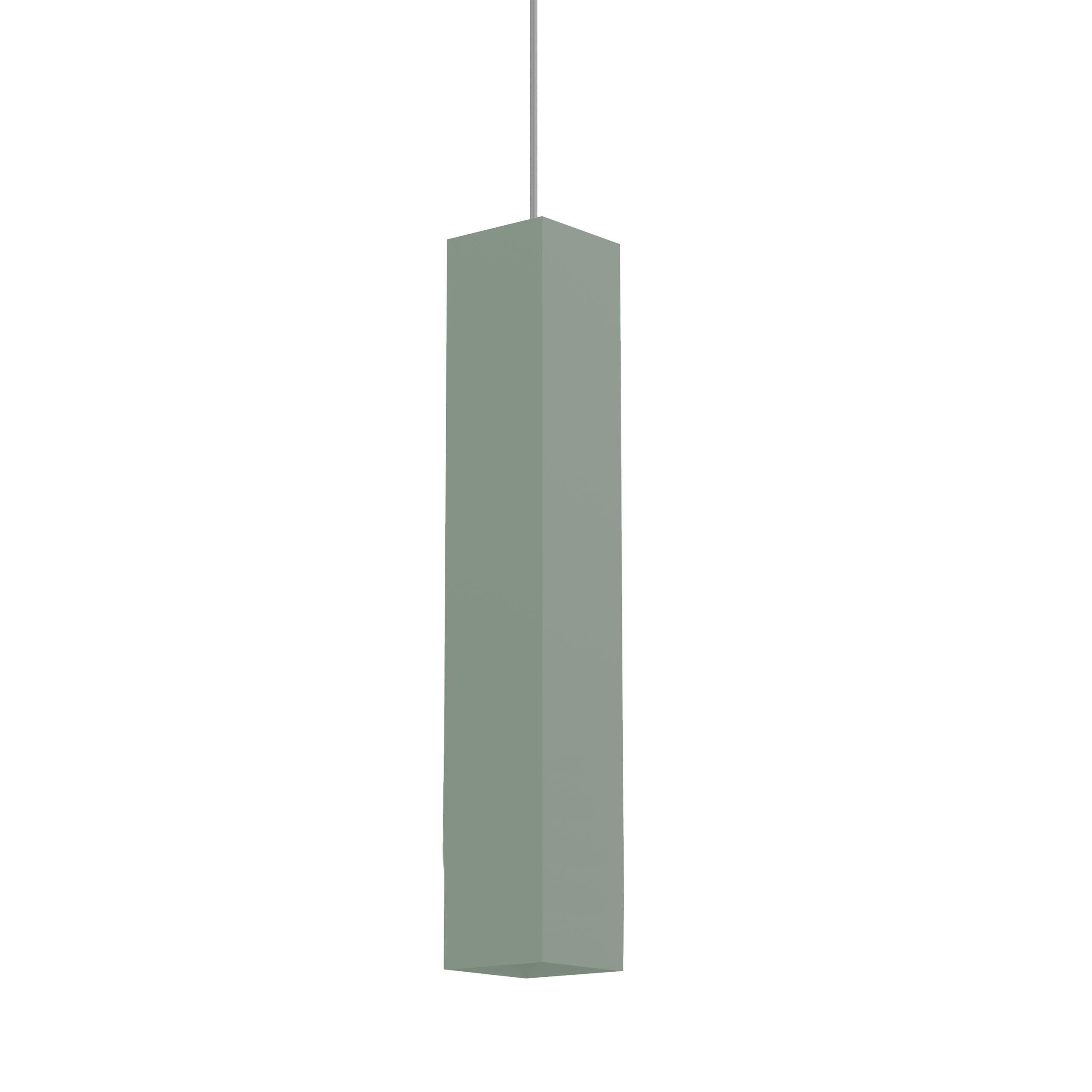 HÄNGELEUCHTE - Grün, Metall (6/6/40cm) - Lumicom