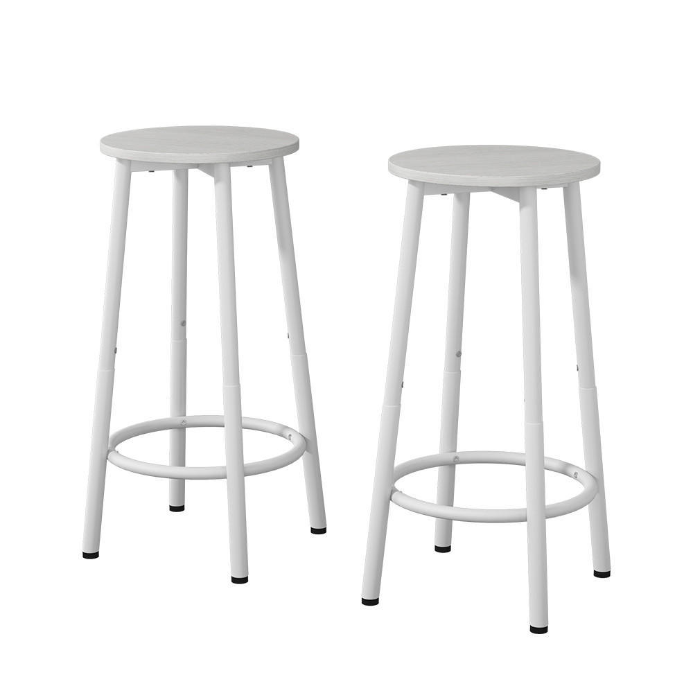 Vicco 2-KS SADA BAROVÝCH STOLŮ Edmonton Bílá 31.5 x 64 cm 2 díly
