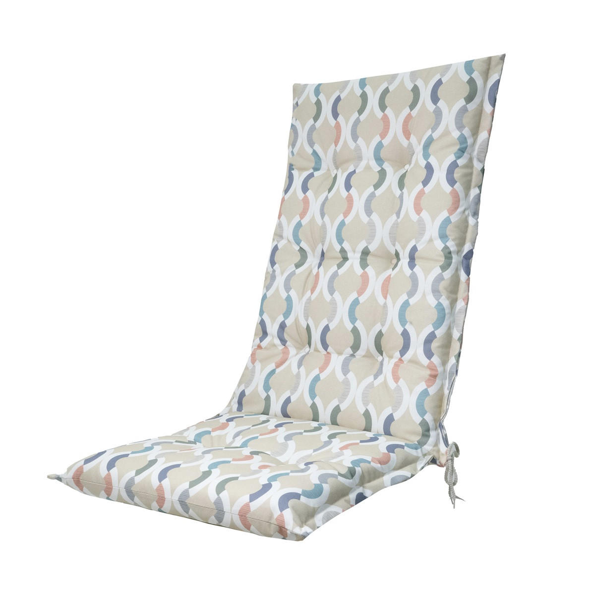 GARTENSTUHLKISSEN Trivia 123/50 cm 4er-Set - Pastellblau, Textil (50/7/123cm) - Madison