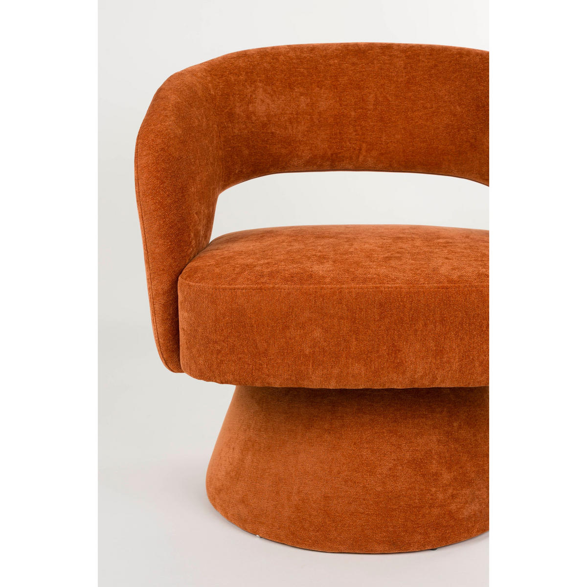 SESSEL Charina Orange - Orange, Kunststoff (71/78/65.5cm) - Housecraft Living
