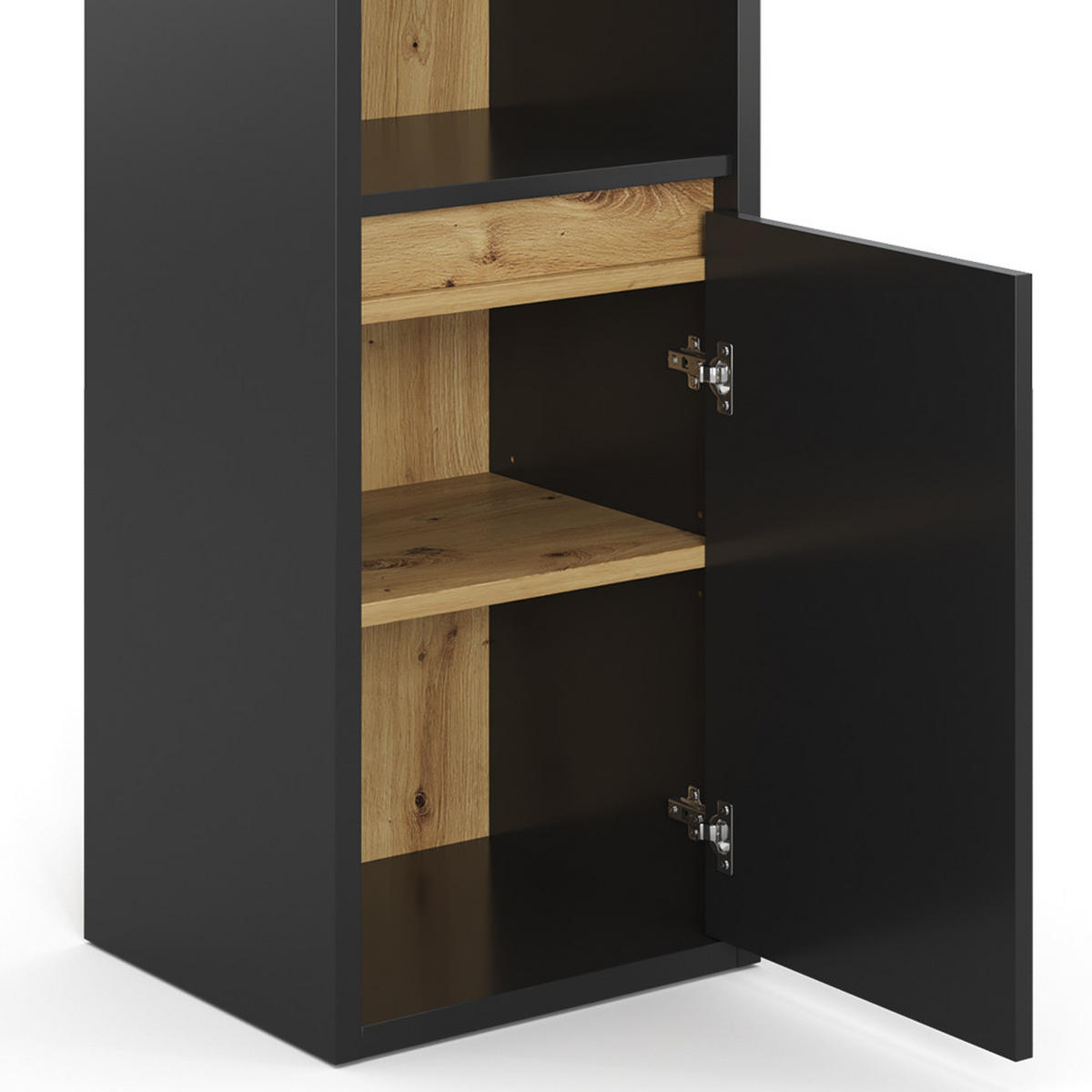 Anthrazit, Holzwerkstoff (33/80/38cm) - Vicco