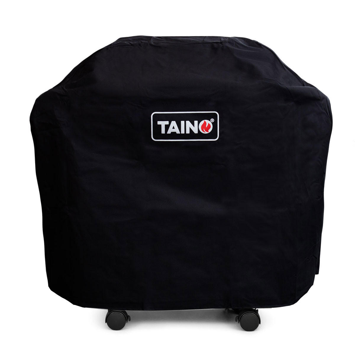 GRILLABDECKPLANE PLATINUM BLACK 2 Brenner - Schwarz, Textil (128/110/48cm) - TAINO