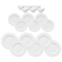 TAFELSERVICE Royal weiß - Weiß, Keramik (1/1/1cm) - Villeroy & Boch