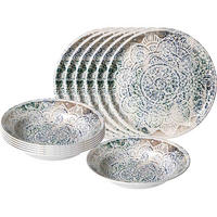 PIZZA- & PASTA-SET Luigi bunt 12er Set - Multicolor, Keramik (2/2/2cm) - Ritzenhoff Breker