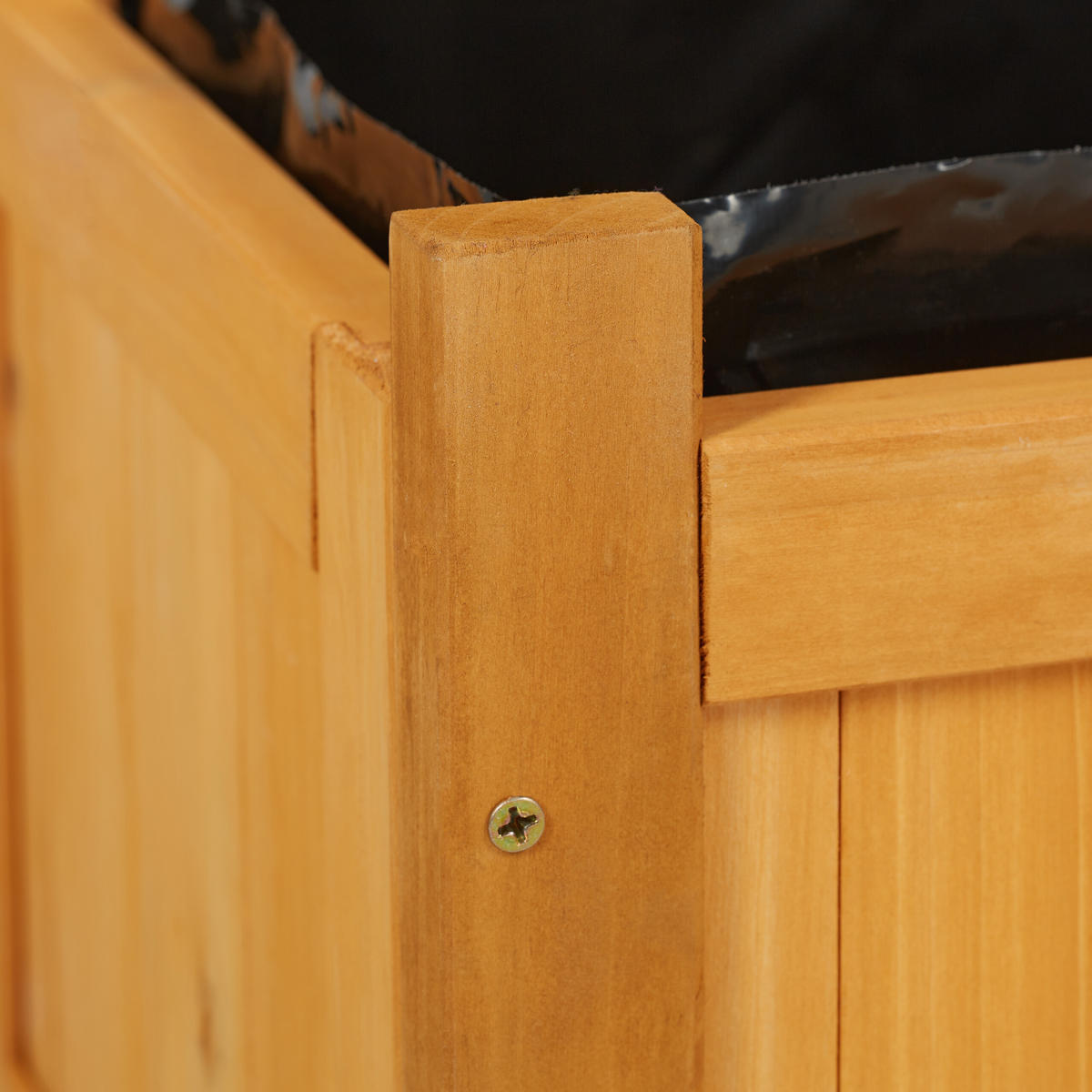 RANKGITTER - Hellbraun, Holz/Kunststoff (71/171/31.5cm) - Relaxdays