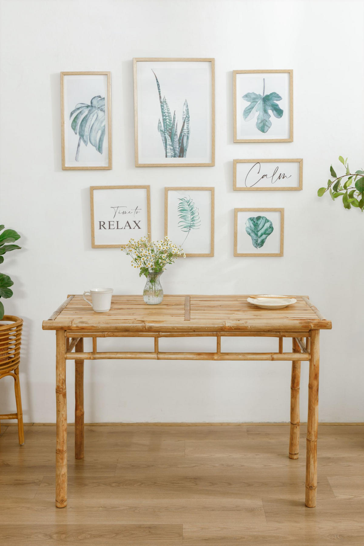 ESSTISCH Rechteckig Braun 110 x 55 x 75 (cm) - Braun, Holz (55/110/75cm) - Nordlys