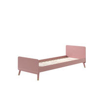 KINDERBETT BILLY Rosa 95x204x74 cm - Pink, Holz - FURNLUX
