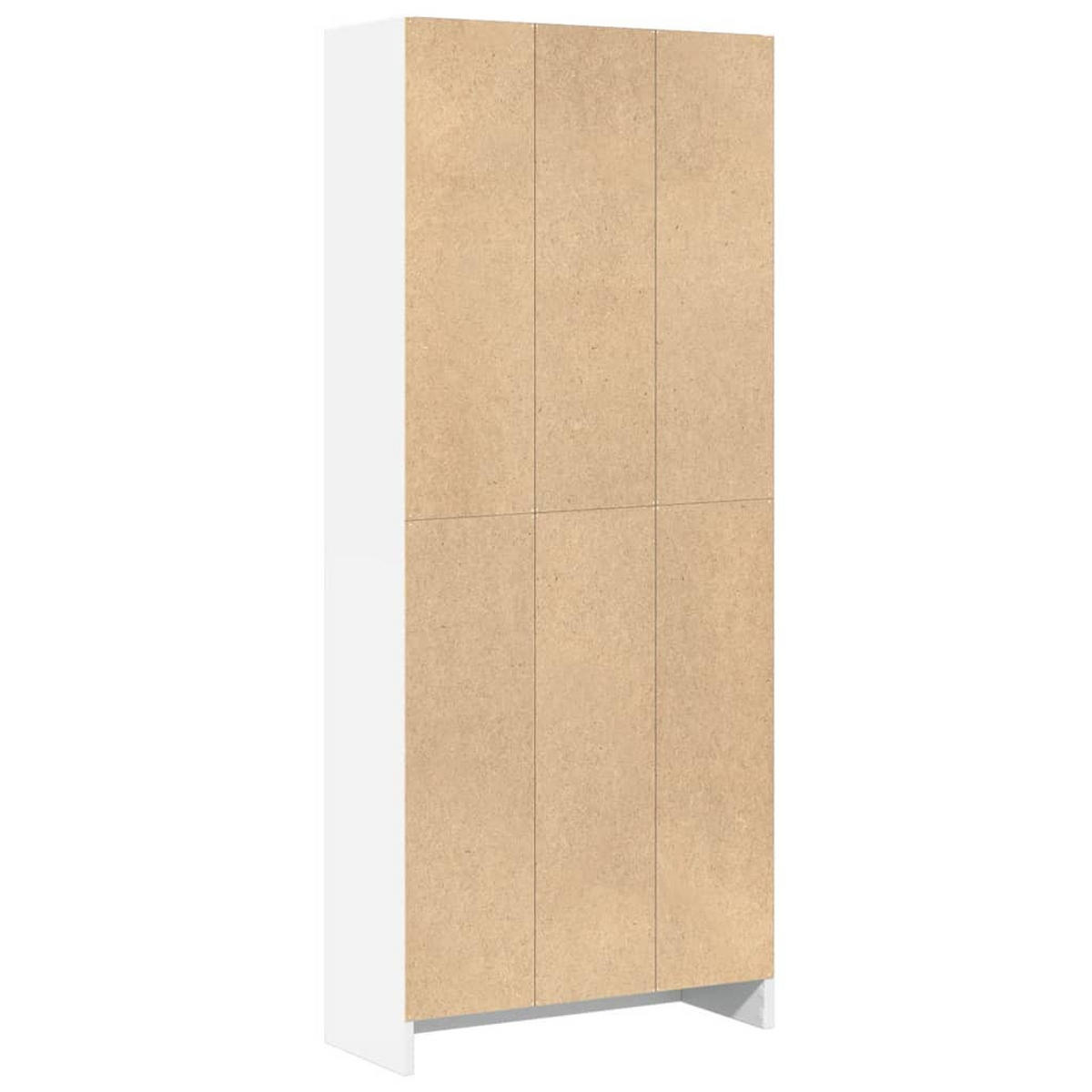 BÜCHERREGAL mit 4 Fächern 60/24/143 cm aus Holzwerkstoff Weiß - Weiß, Holz (60/143/24cm) - vidaXL