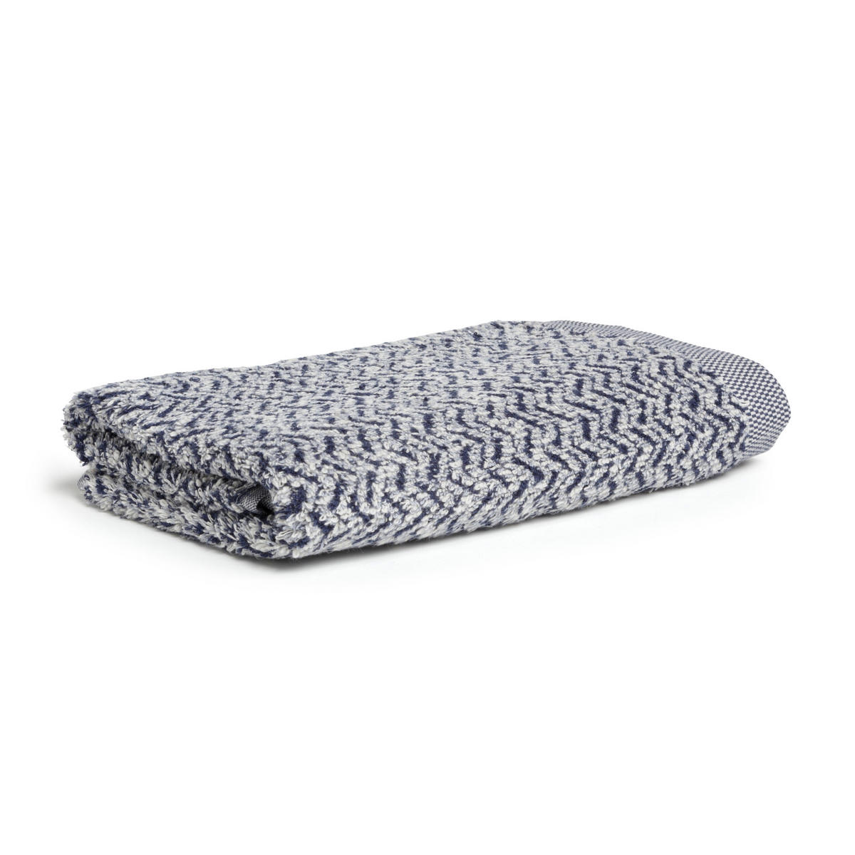 DUSCHTUCH BROOKLYN - Blau/Naturfarben, Textil (80/150cm) - MÖVE
