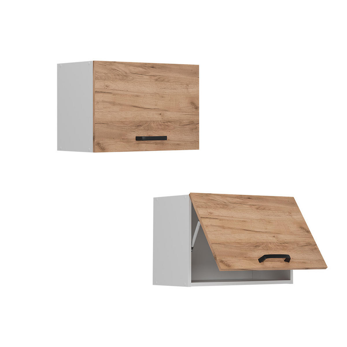 Honigeiche/Weiß, Holzwerkstoff (60/40/31cm) - Vicco