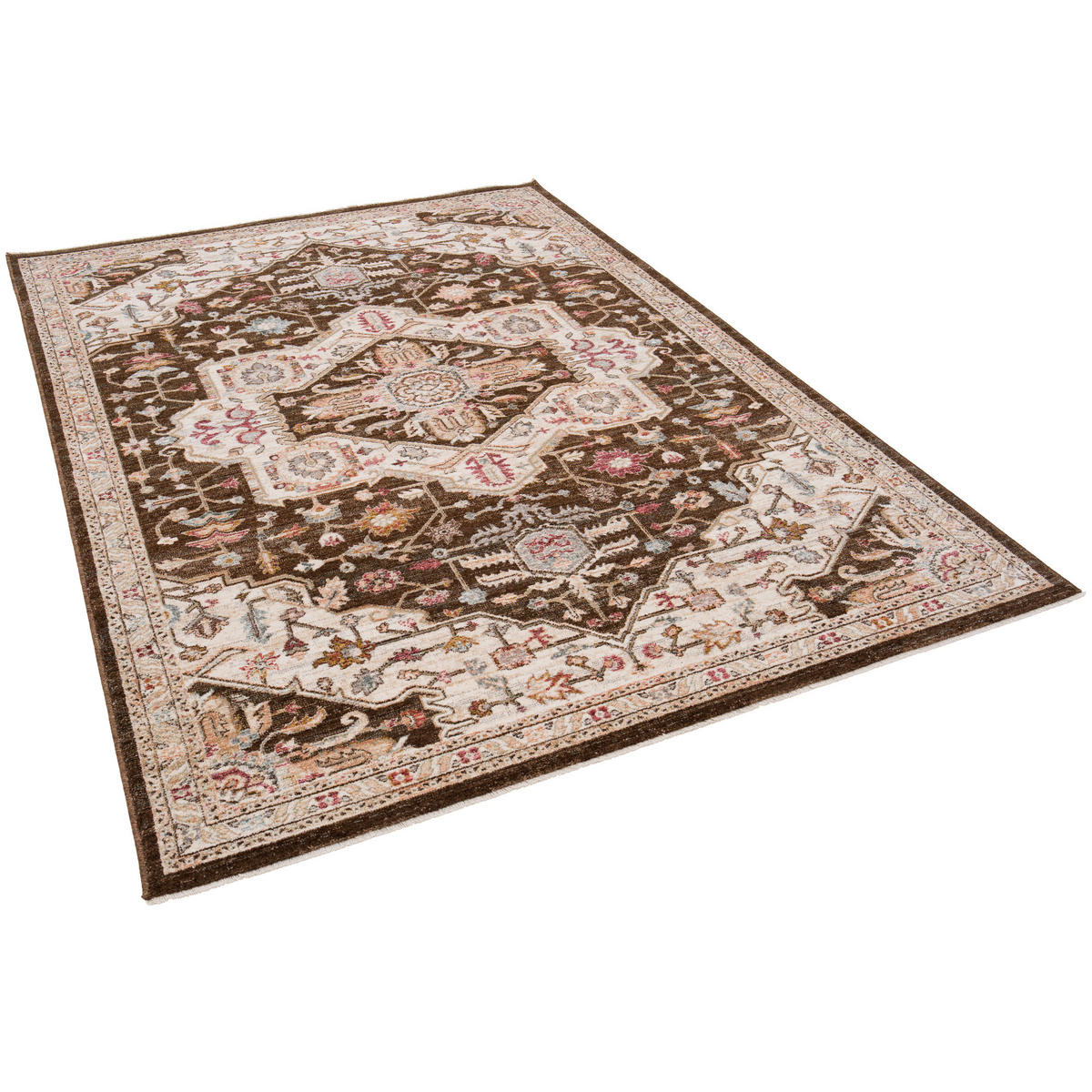 VINTAGE TEPPICH SORENA - Braun, Textil (160/240cm) - Pergamon