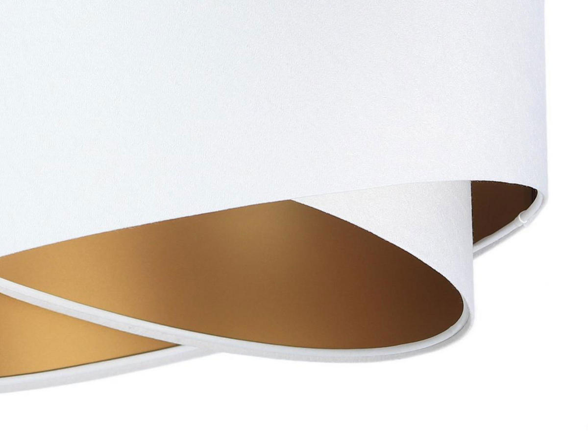 HÄNGELEUCHTE Gold 50/23 cm - Goldfarben, Kunststoff (50/1/23cm) - ONZENO