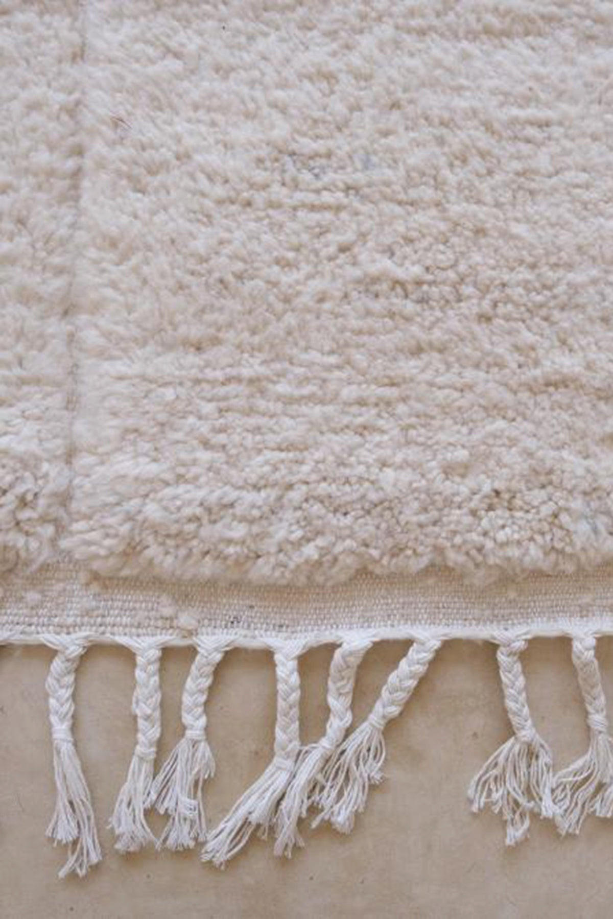 BERBERTEPPICH aus reiner Wolle 217x 291 cm - Weiß, Naturmaterialien (217/291cm) - AFK Living