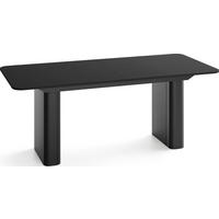 ESSTISCH Riven rechteckig ausziehbar verlängerbar mit Butterfly-Auszug, Schwarz 180-276/90/76 cm - Schwarz, Holzwerkstoff/Metall (90/276/76cm) - WFL GROUP