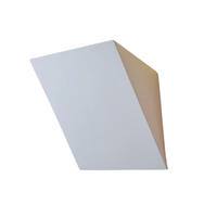 WANDLEUCHTE Norys, Weiß, 25cm - Weiß, Naturmaterialien (12/24.5/25cm) - KOSILUM