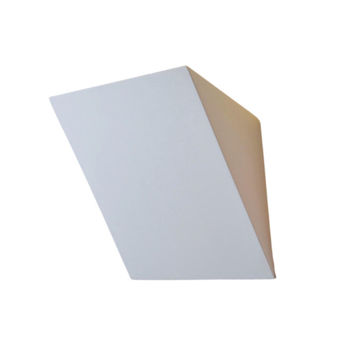 WANDLEUCHTE Norys, Weiß, 25cm - Weiß, Naturmaterialien (12/24.5/25cm) - KOSILUM