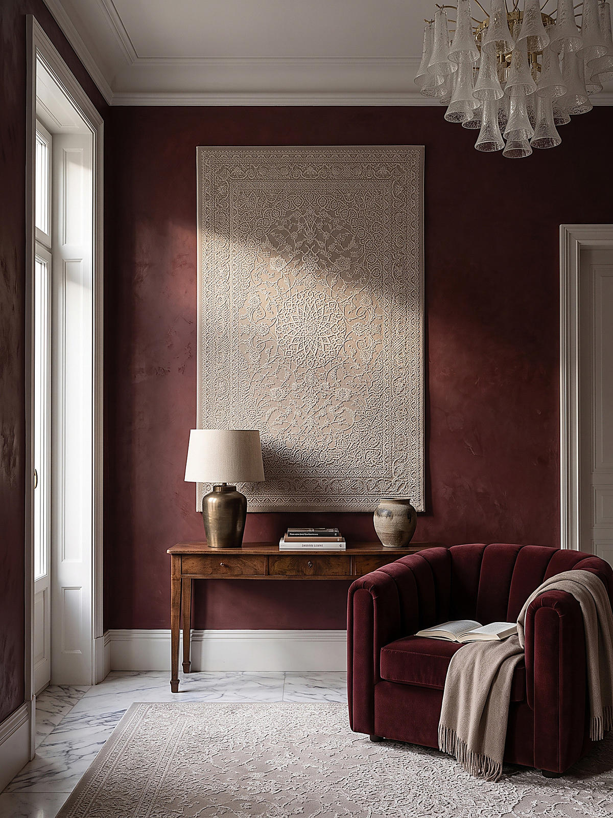 TEPPICHLÄUFER Uni KASOS Polyester Beige 80 x 150 cm - Beige, Textil (80/150cm) - KADIMA DESIGN
