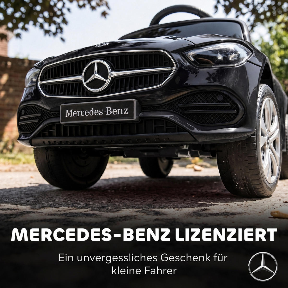 RUTSCHAUTO Stahl Schwarz - Schwarz, Metall (83/40/90cm) - AIYAPLAY