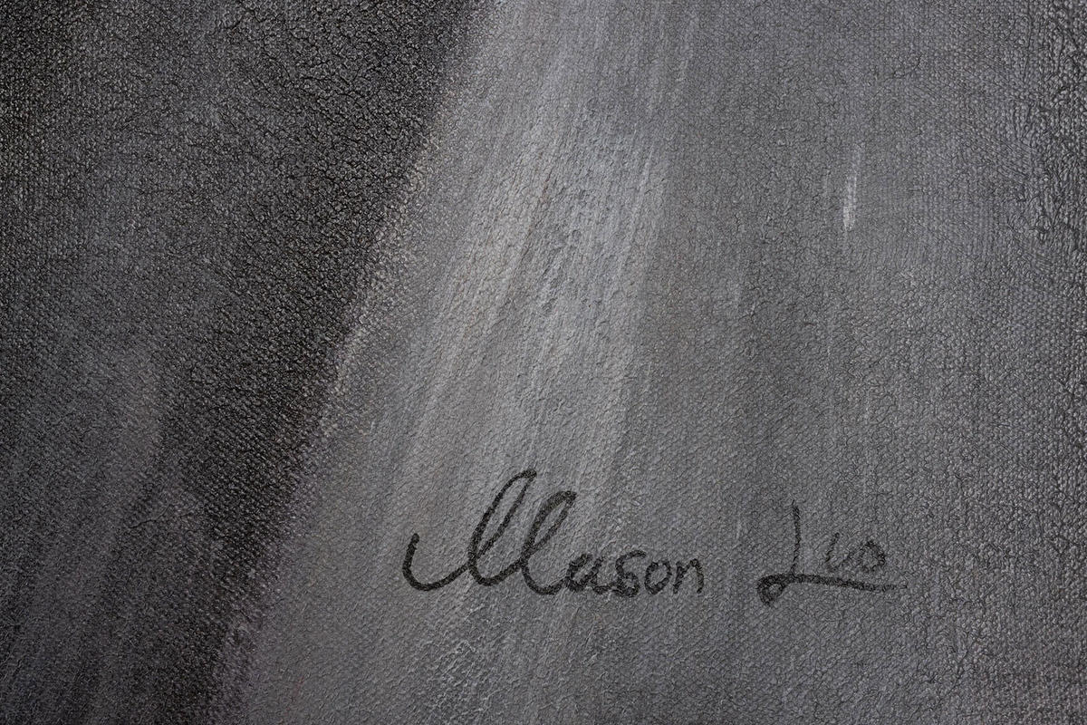 ACRYLBILD HANDGEMALT 60/90 cm - Multicolor/Braun, Holz/Textil (1.4/90cm) - KUNSTLOFT