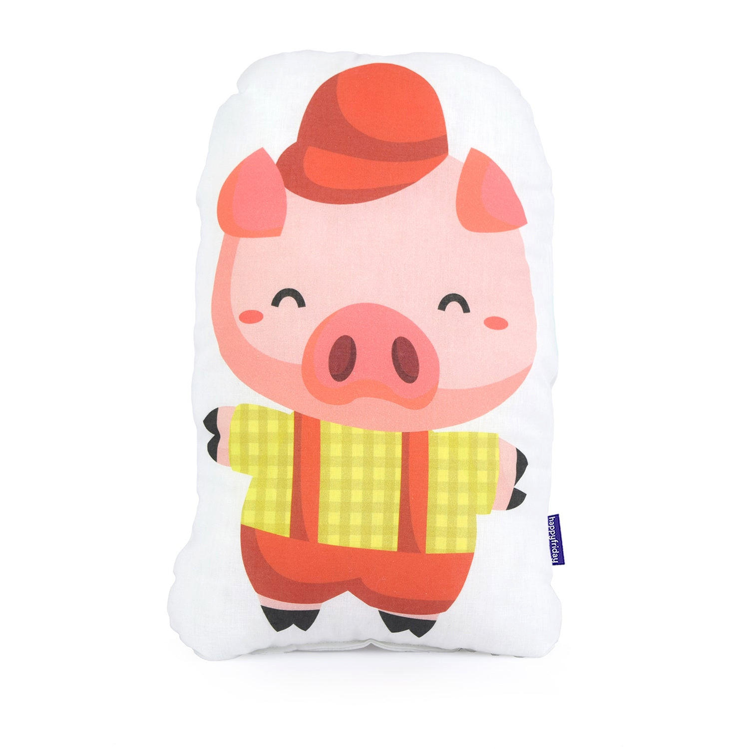 KISSEN piggys 40x30 cm mehrfarbig - Multicolor, Textil (40/30cm) - Happy Friday