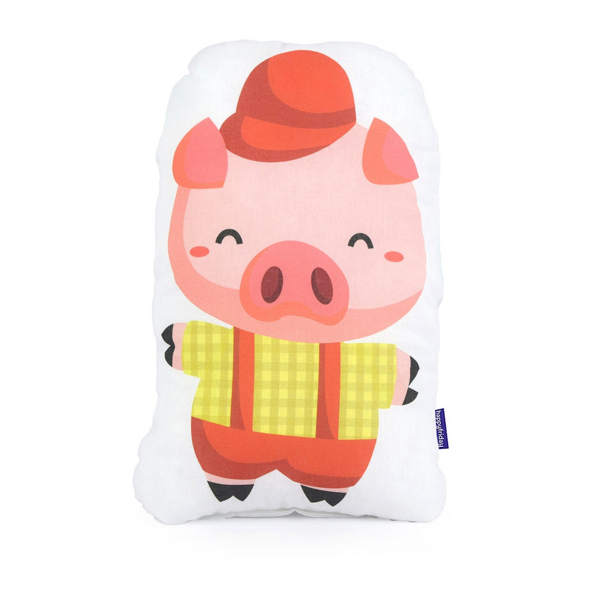 KISSEN piggys 40x30 cm mehrfarbig - Multicolor, Textil (40/30cm) - Happy Friday