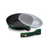 GRILLPFANNE Silber 24/24/4.8 cm BH6087 - Silberfarben, Kunststoff (24cm) - Berlinger Haus